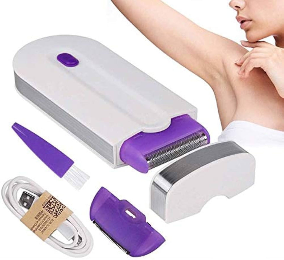 Finishing Touch Laser Hair Removal Two In One Trimmer Pain Free Electric Hair Removal Device For Women