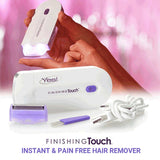 Finishing Touch Laser Hair Removal Two In One Trimmer Pain Free Electric Hair Removal Device For Women